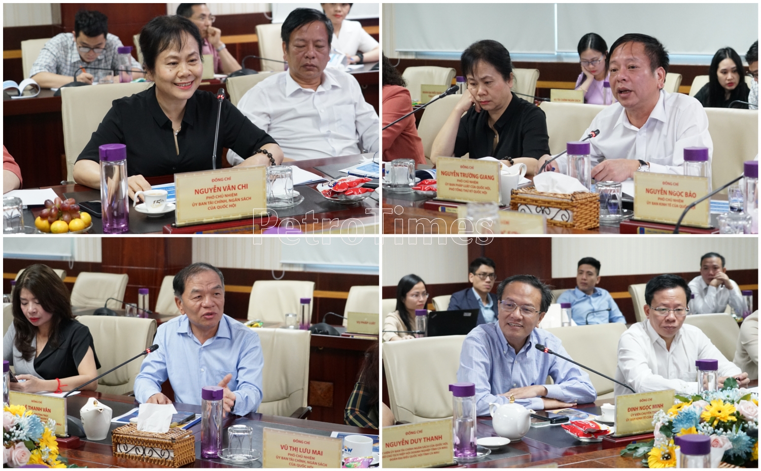 Đoàn Đại biểu Hội đồng Dân tộc và các Ủy ban của Quốc hội nhấn mạnh vai trò quan trọng của ngành Dầu khí