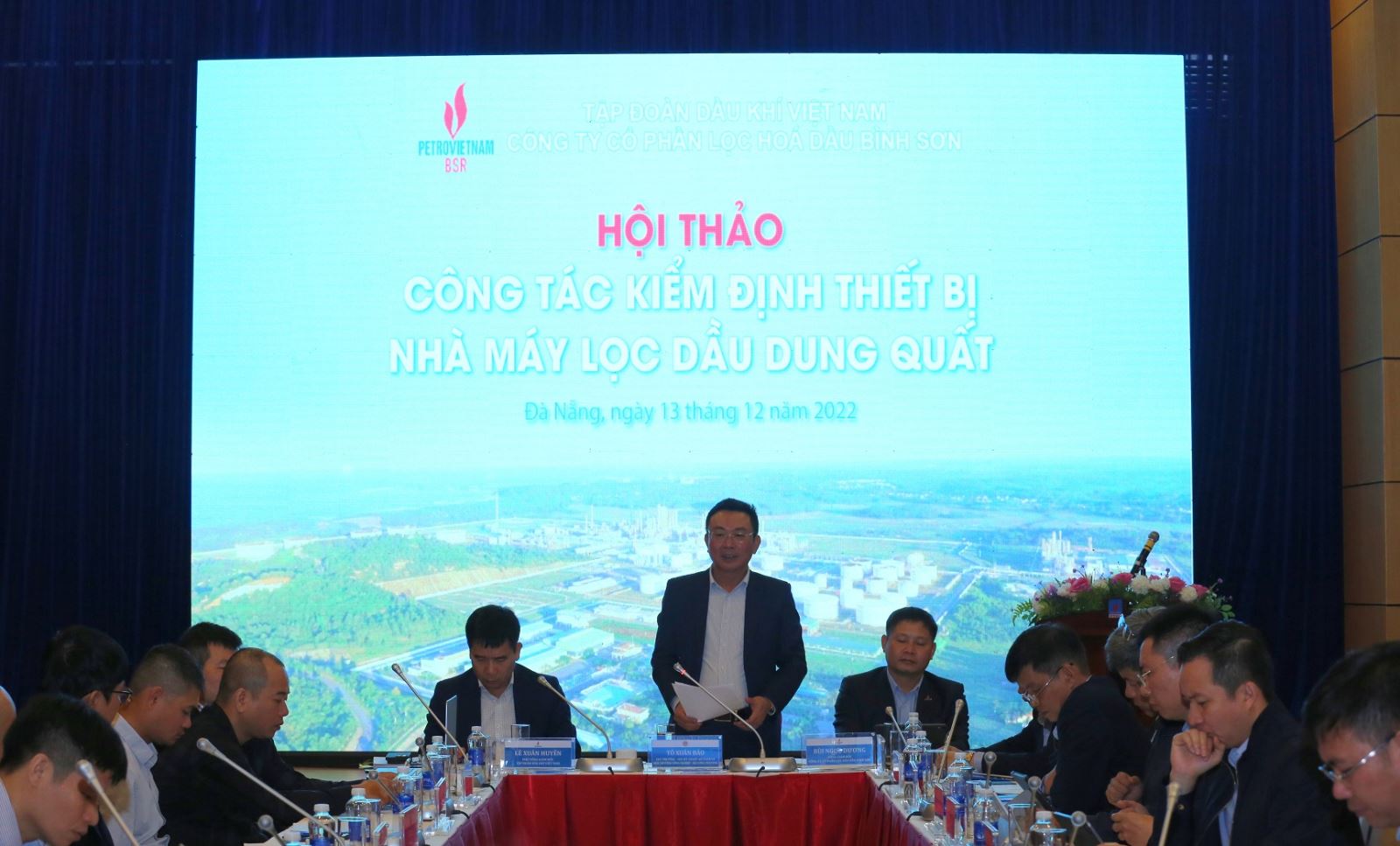 BSR tổ chức hội thảo công tác kiểm định thiết bị NMLD Dung Quất - ảnh 6