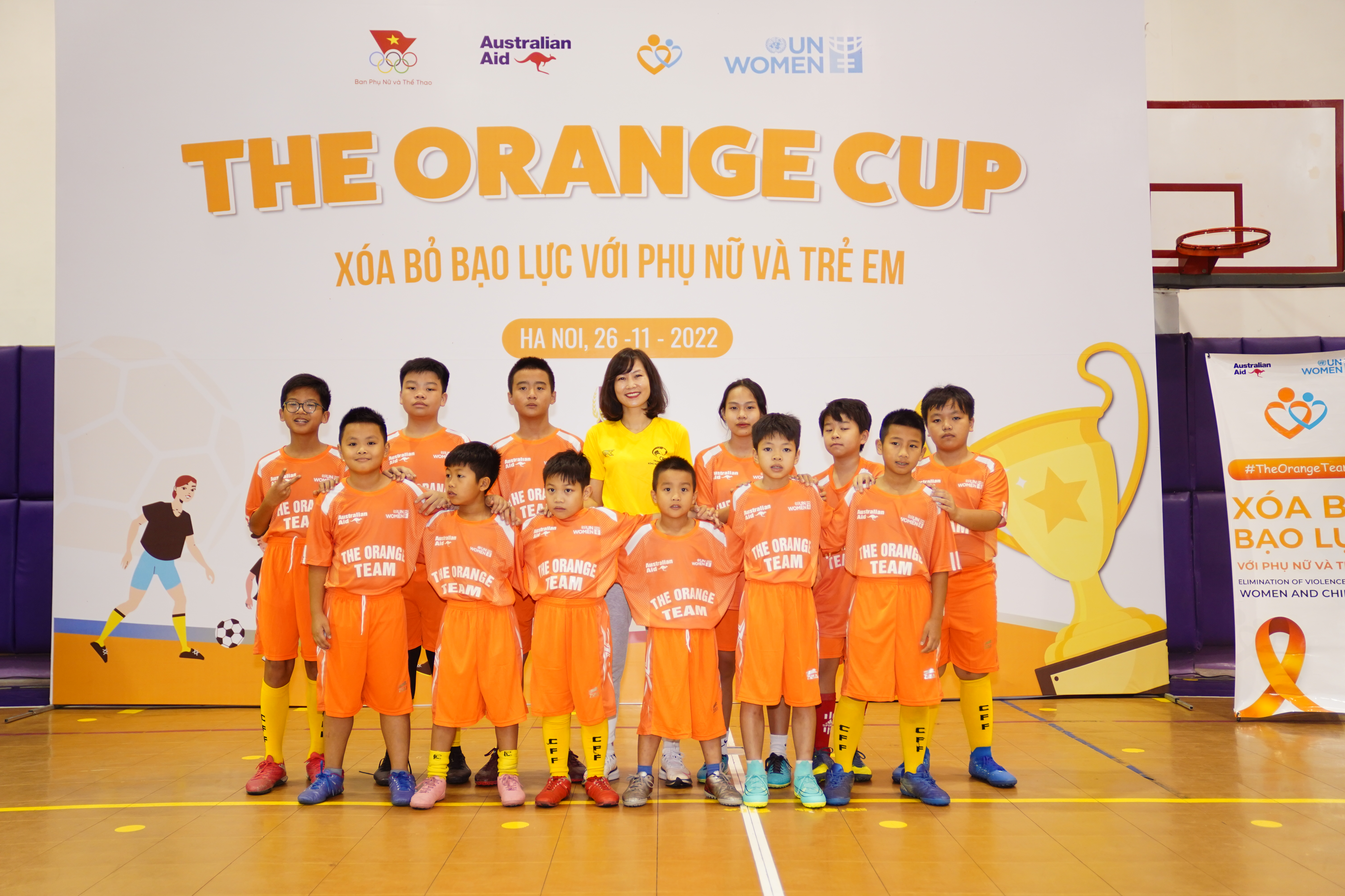 Lễ hội bóng đá chấm dứt bạo lực với phụ nữ và trẻ em  - ảnh 4