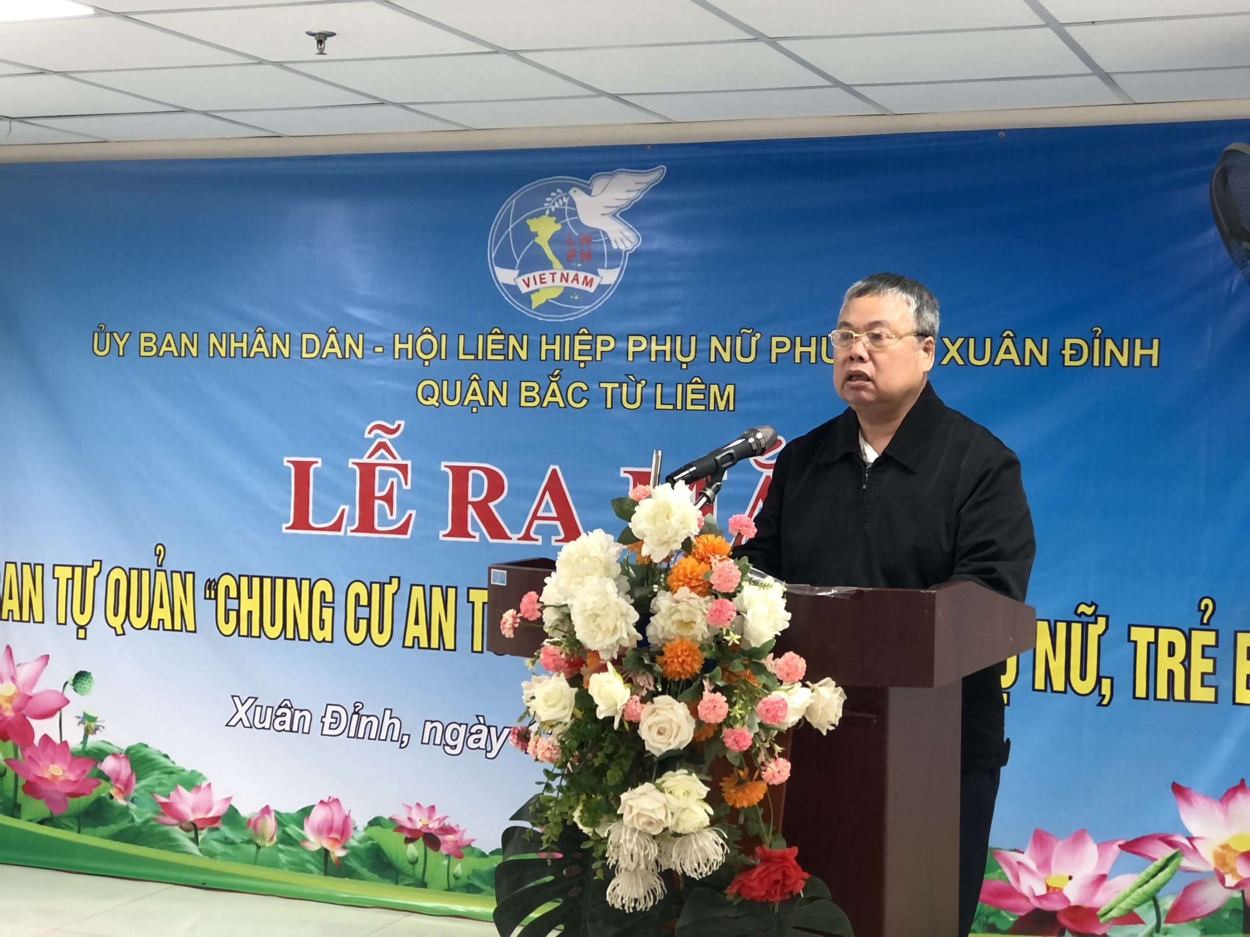 Hội LHPN quận Bắc Từ Liêm ra mắt ban tự quản chung cư an toàn - ảnh 4