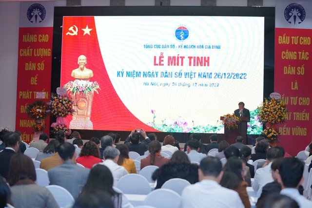 Mít tinh kỷ niệm Ngày Dân số Việt Nam năm 2022 - ảnh 1