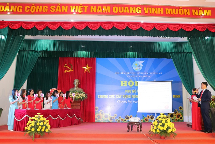 Phụ nữ Chương Mỹ chung sức xây dựng nông thôn mới, đô thị văn minh - ảnh 5