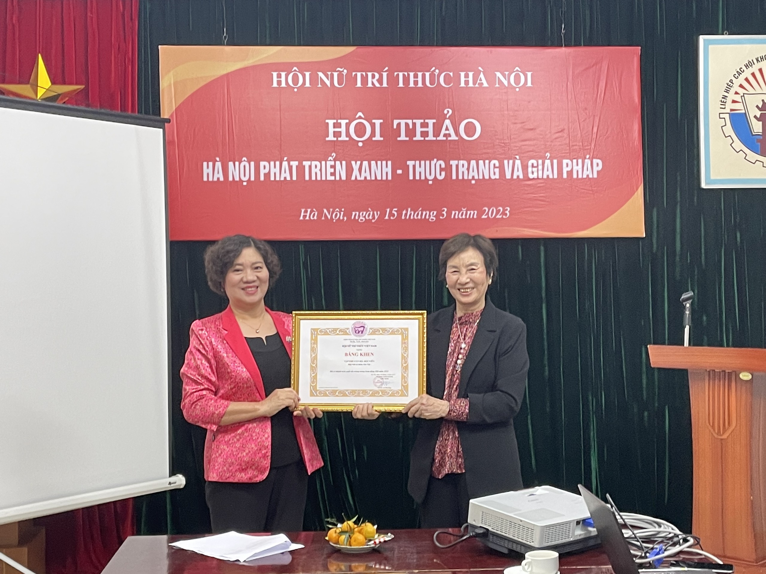 Hội Nữ trí thức Hà Nội: Tìm giải pháp phát triển Hà Nội xanh - ảnh 5