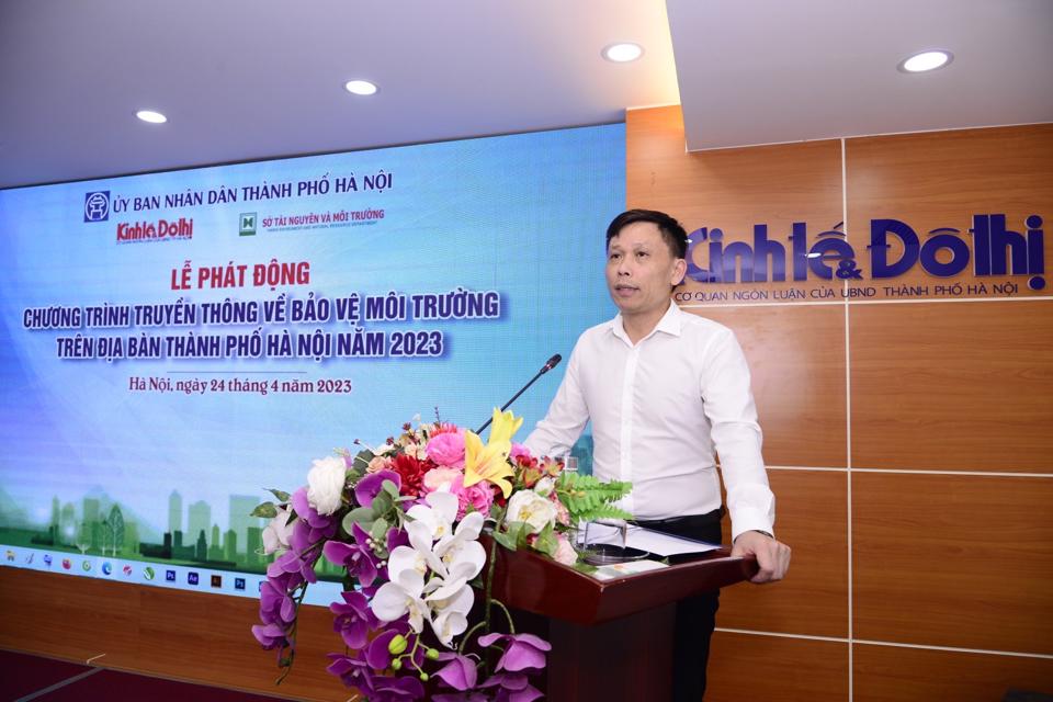 Phát động Chương trình truyền thông Bảo vệ môi trường Hà Nội năm 2023 - ảnh 1