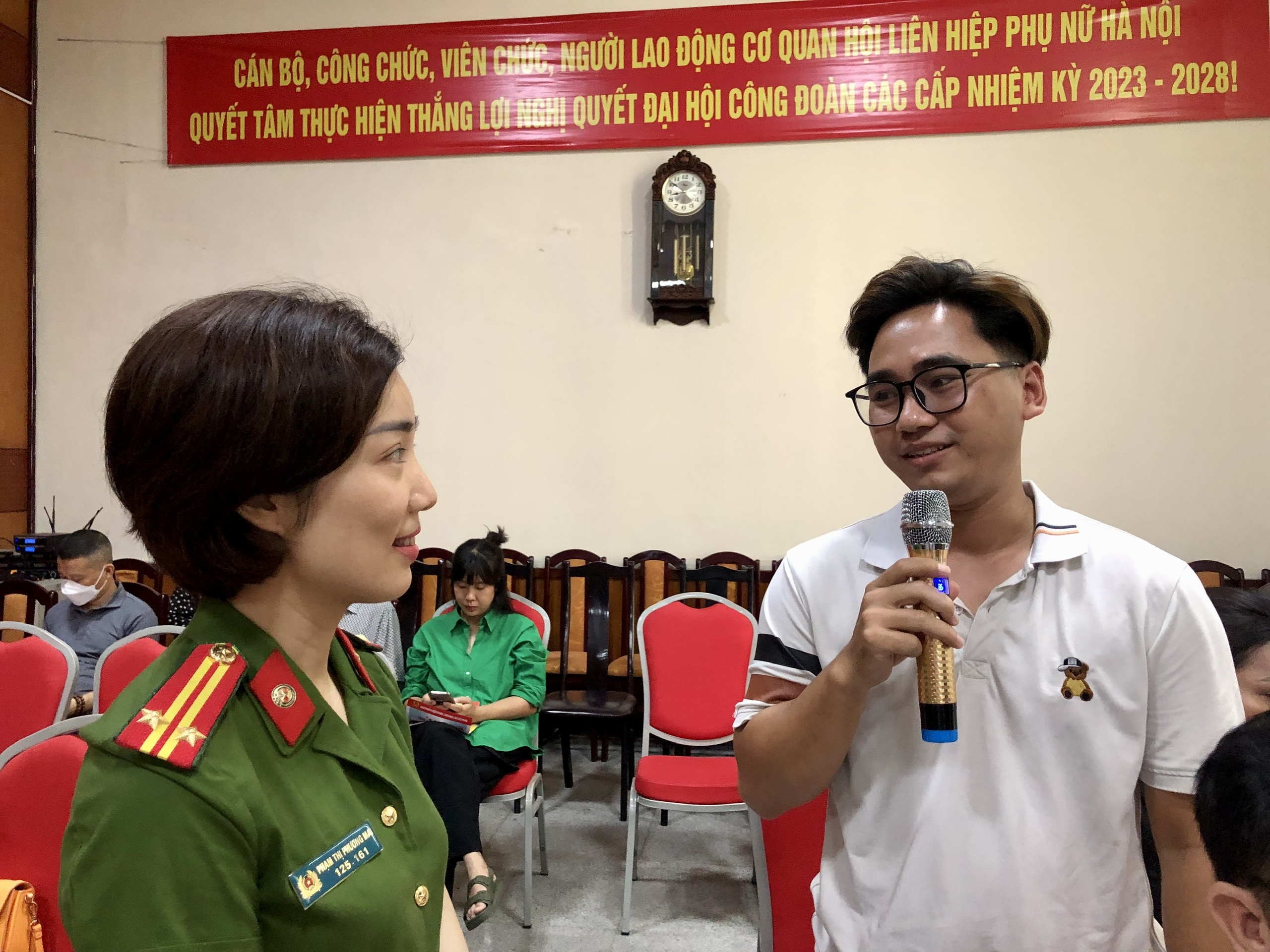 Tập huấn phòng cháy, chữa cháy cho phụ nữ và trẻ em - ảnh 2