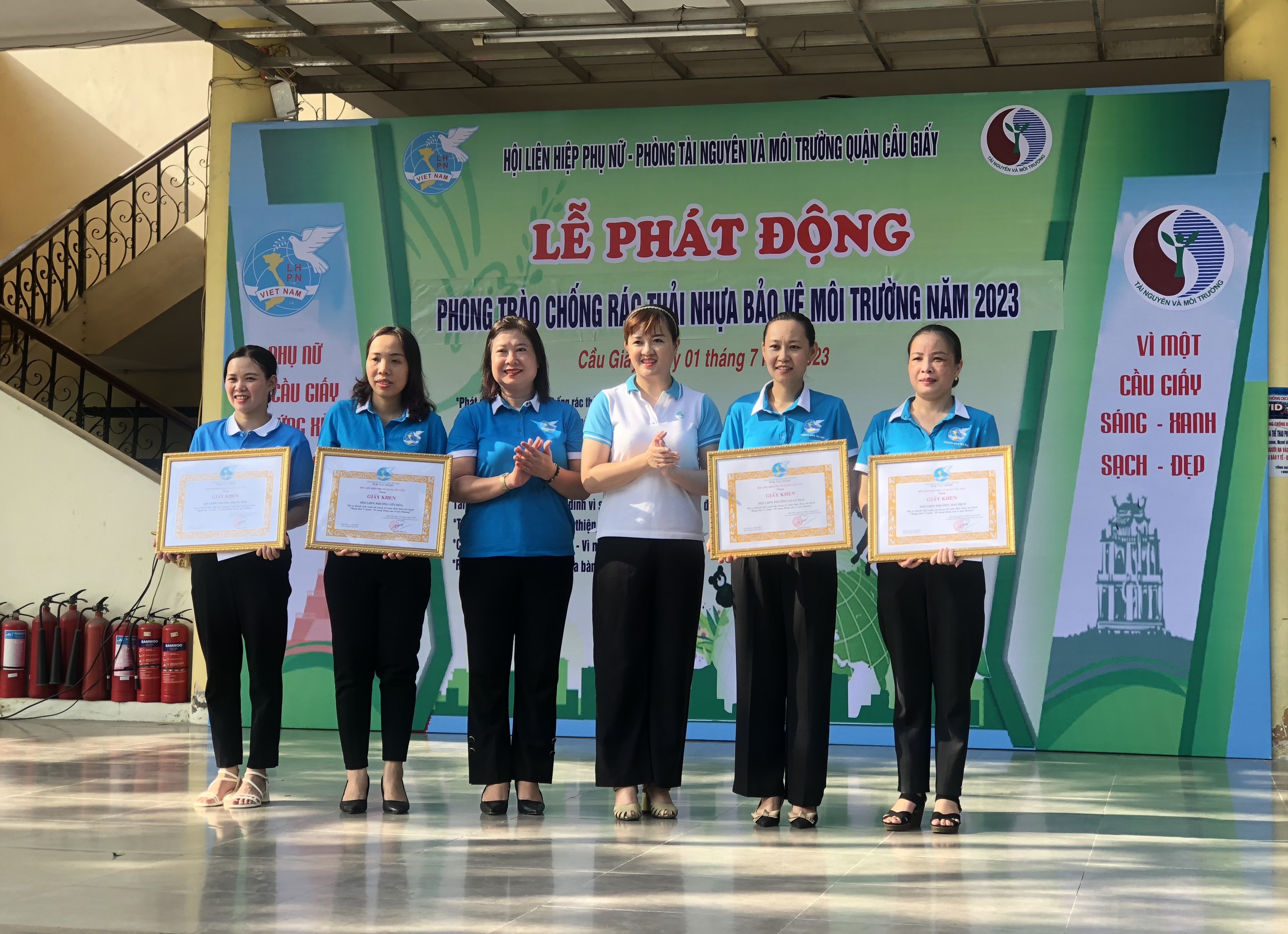 Phụ nữ Cầu Giấy chung tay bảo vệ môi trường - ảnh 3