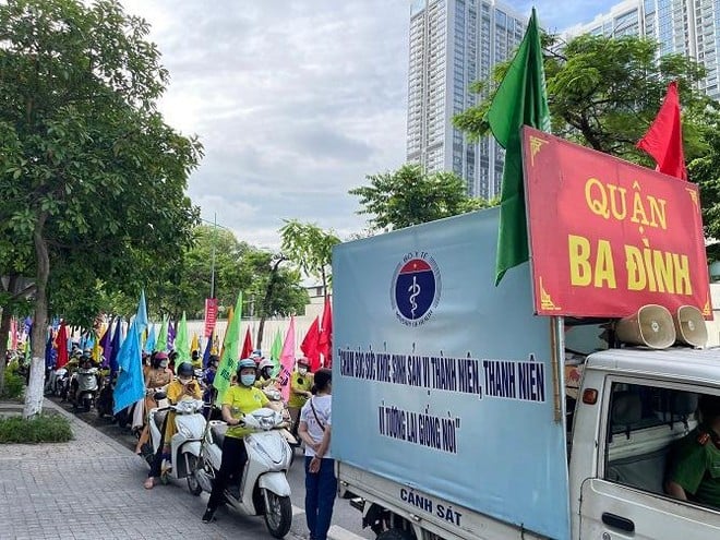 Hà Nội hưởng ứng Tháng hành động quốc gia về Dân số năm 2023 - ảnh 1