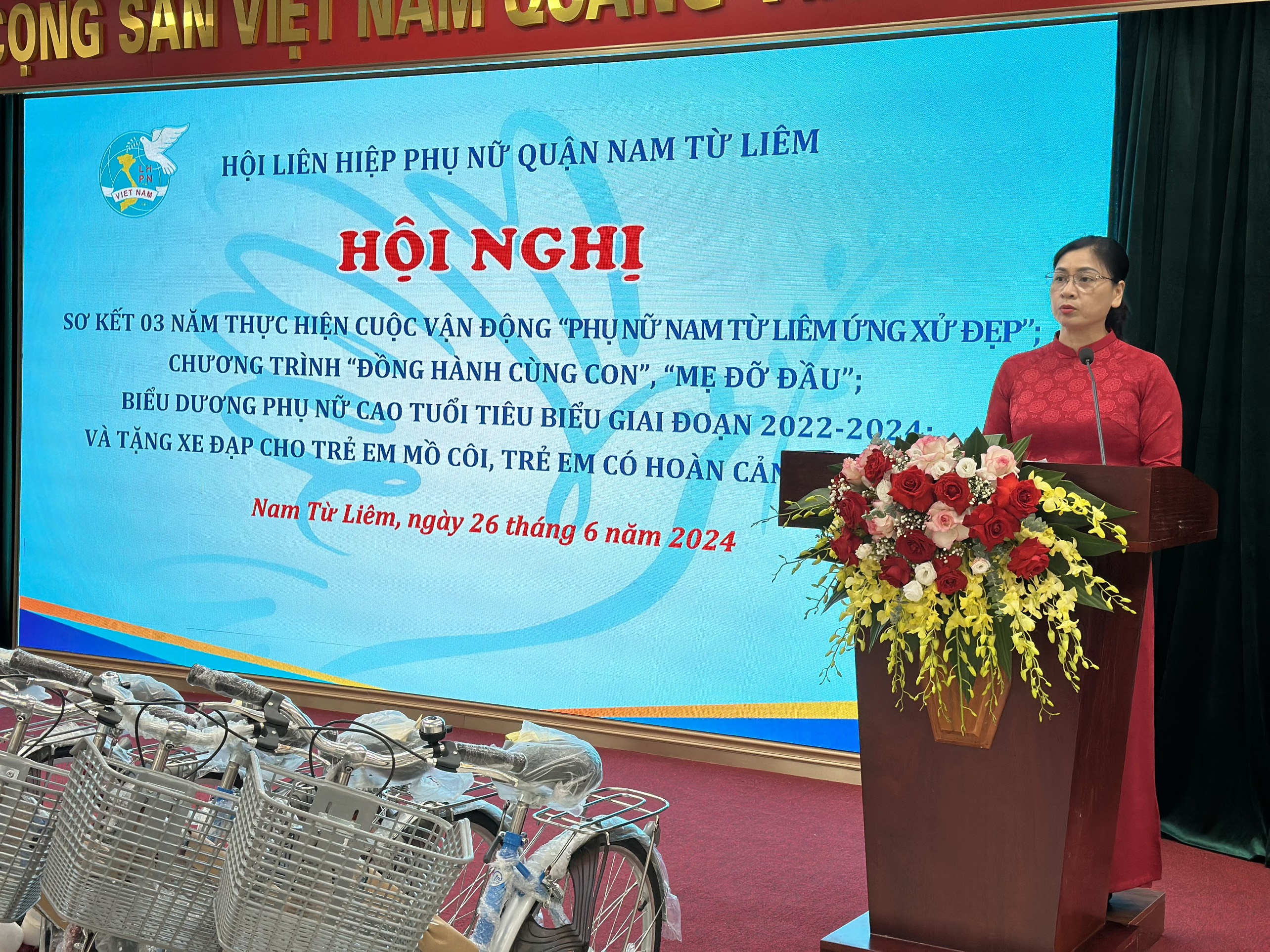 Phụ nữ Nam Từ Liêm góp phần xây dựng người Hà Nội thanh lịch, văn minh - ảnh 1