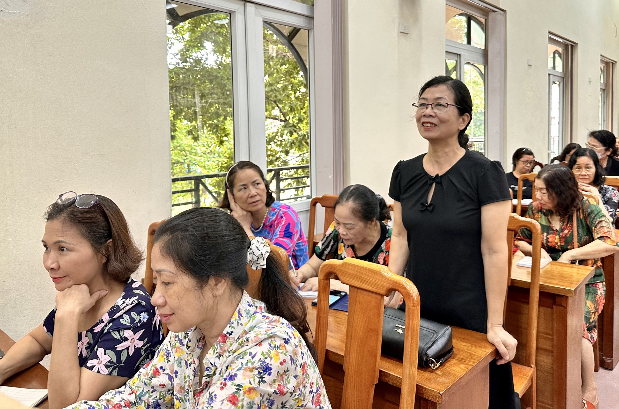Quận Cầu Giấy bồi dưỡng kiến thức cho cán bộ Hội Phụ nữ - ảnh 2