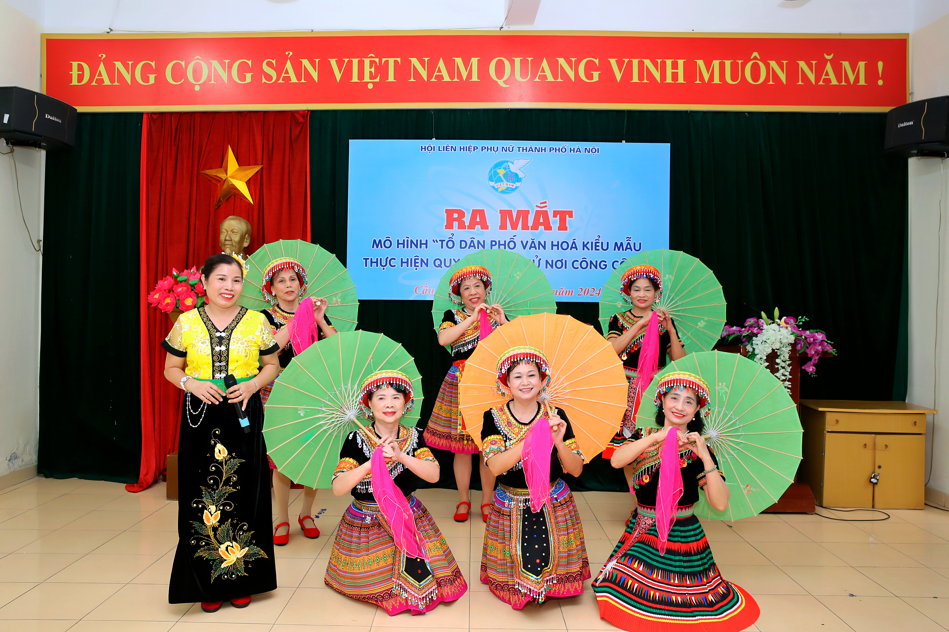 Xây dựng tổ dân phố văn hóa kiểu mẫu tại phường Trung Hòa - ảnh 1