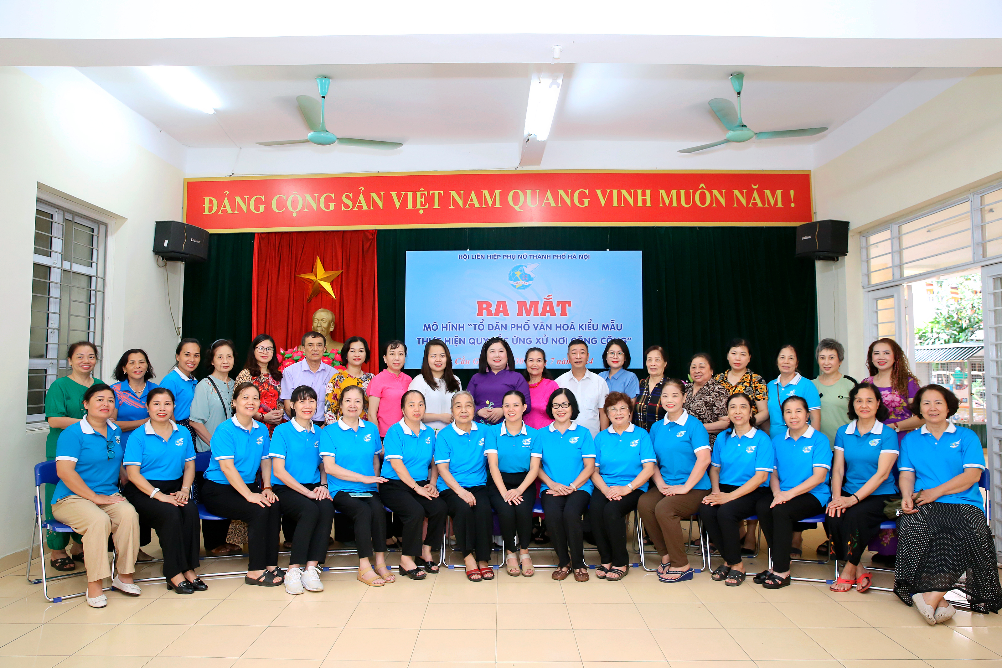 Xây dựng tổ dân phố văn hóa kiểu mẫu tại phường Trung Hòa - ảnh 3