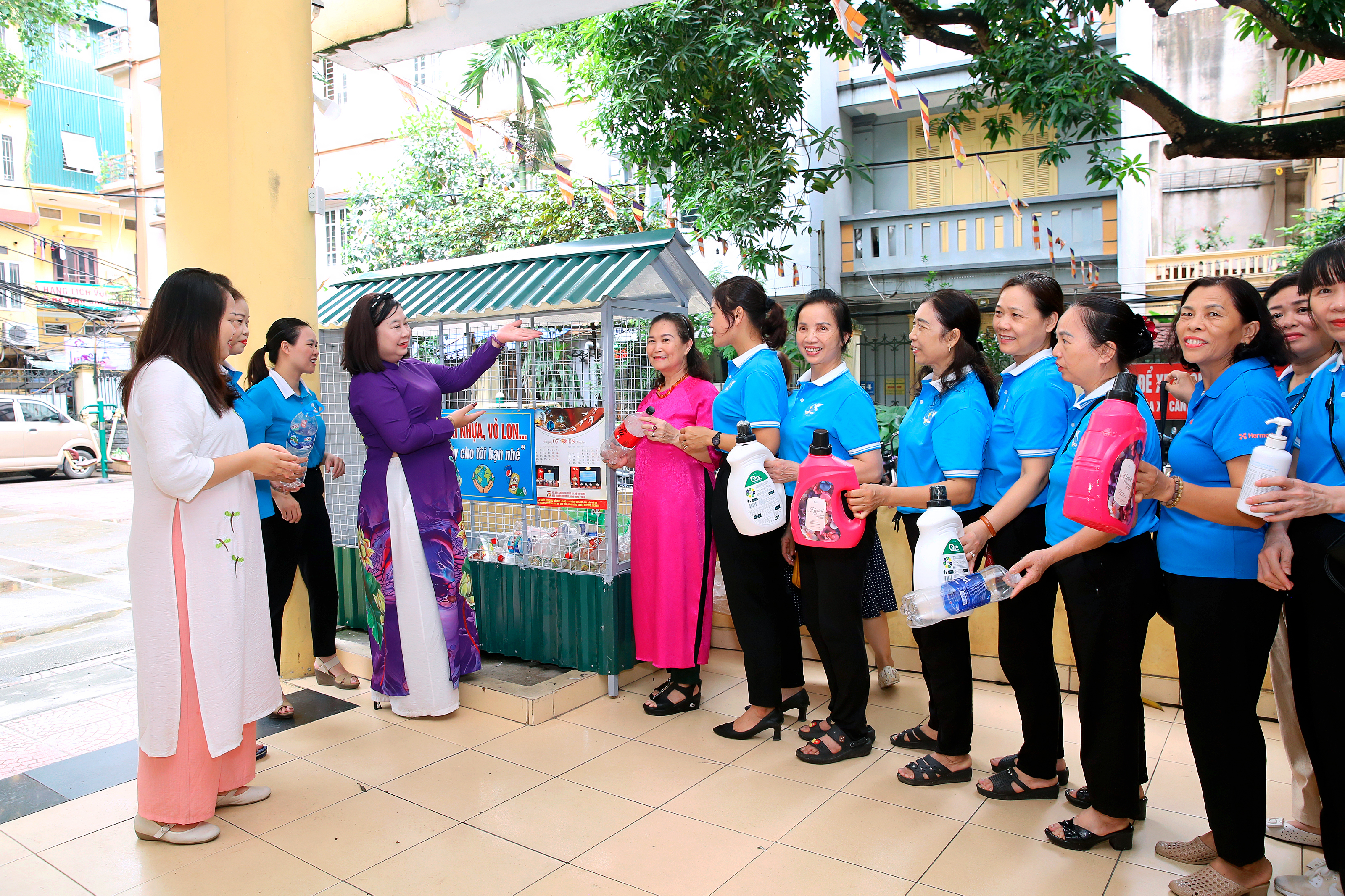 Xây dựng tổ dân phố văn hóa kiểu mẫu tại phường Trung Hòa - ảnh 6