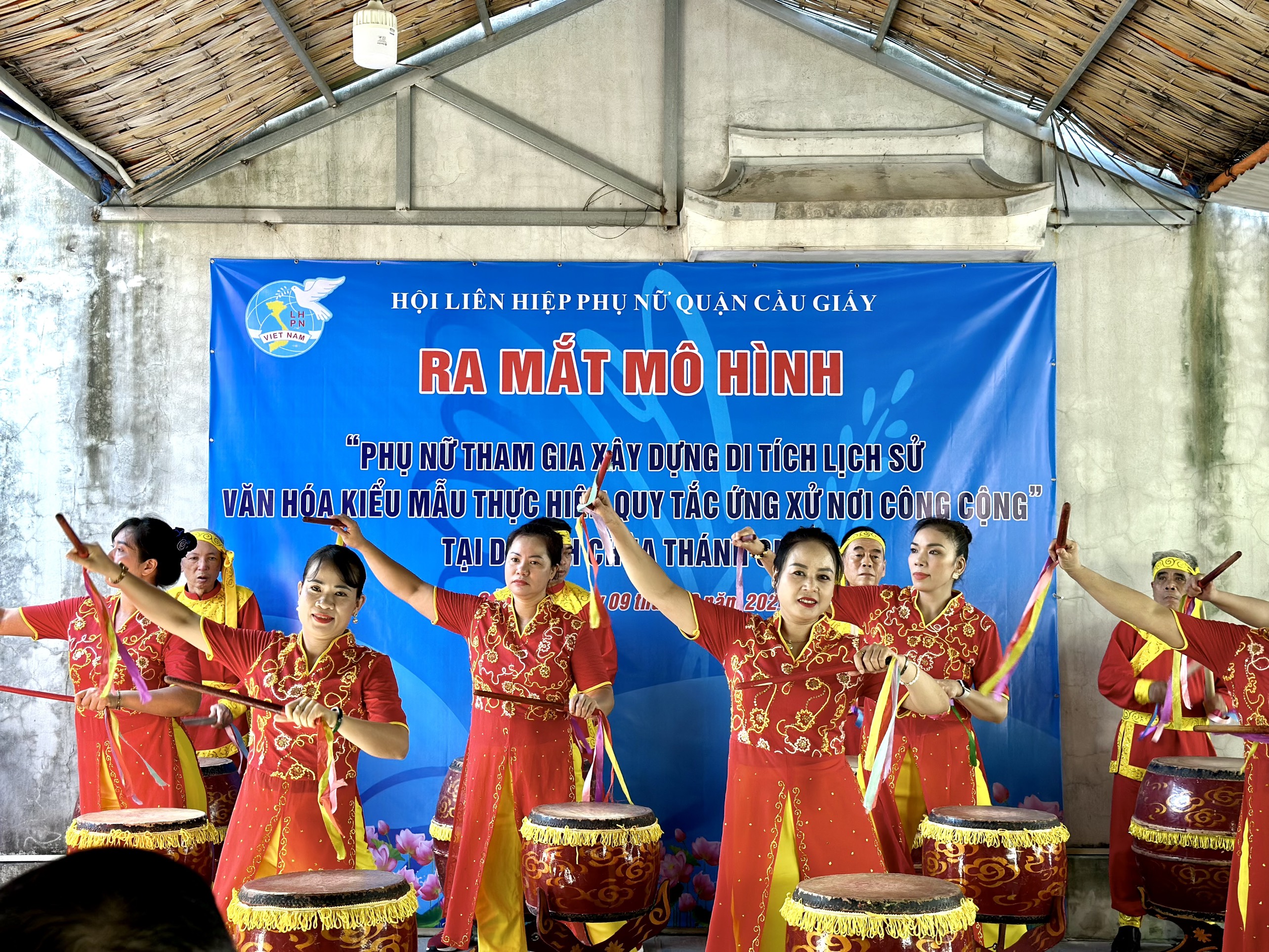 Quận Cầu Giấy: Ra mắt mô hình “Di tích lịch sử kiểu mẫu” tại chùa Thánh Chúa - ảnh 1