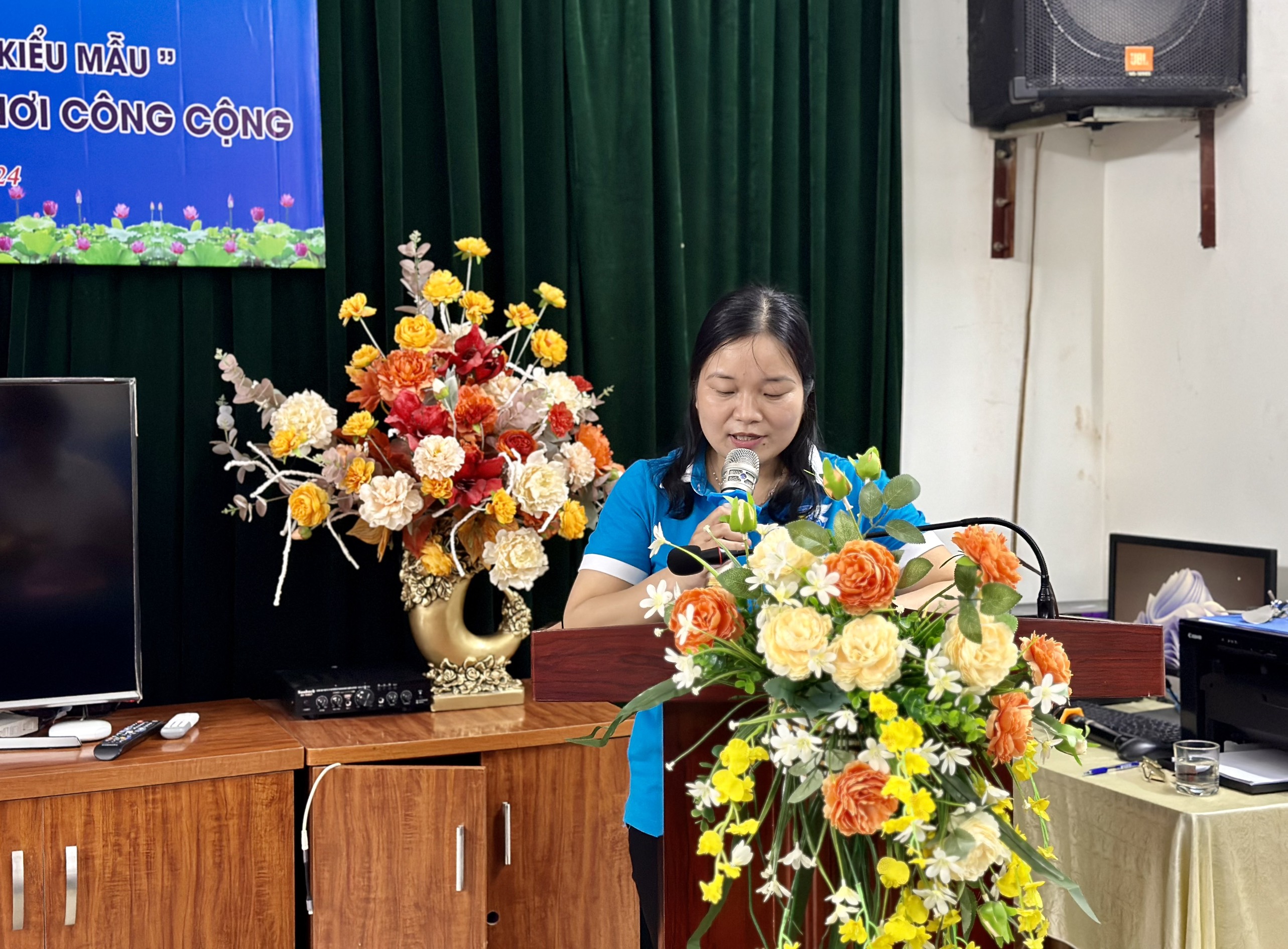 Ra mắt mô hình phụ nữ tham gia xây dựng tổ văn hóa kiểu mẫu - ảnh 1