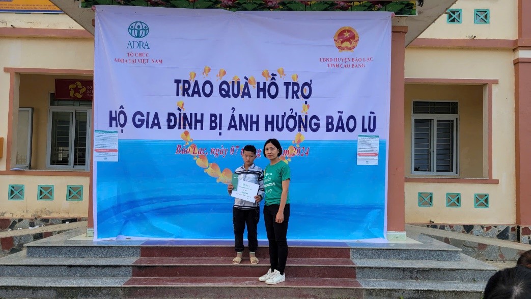 Tổ chức nhân đạo ADRA hỗ trợ người dân Cao Bằng tái thiết cuộc sống sau bão số 3  - ảnh 6