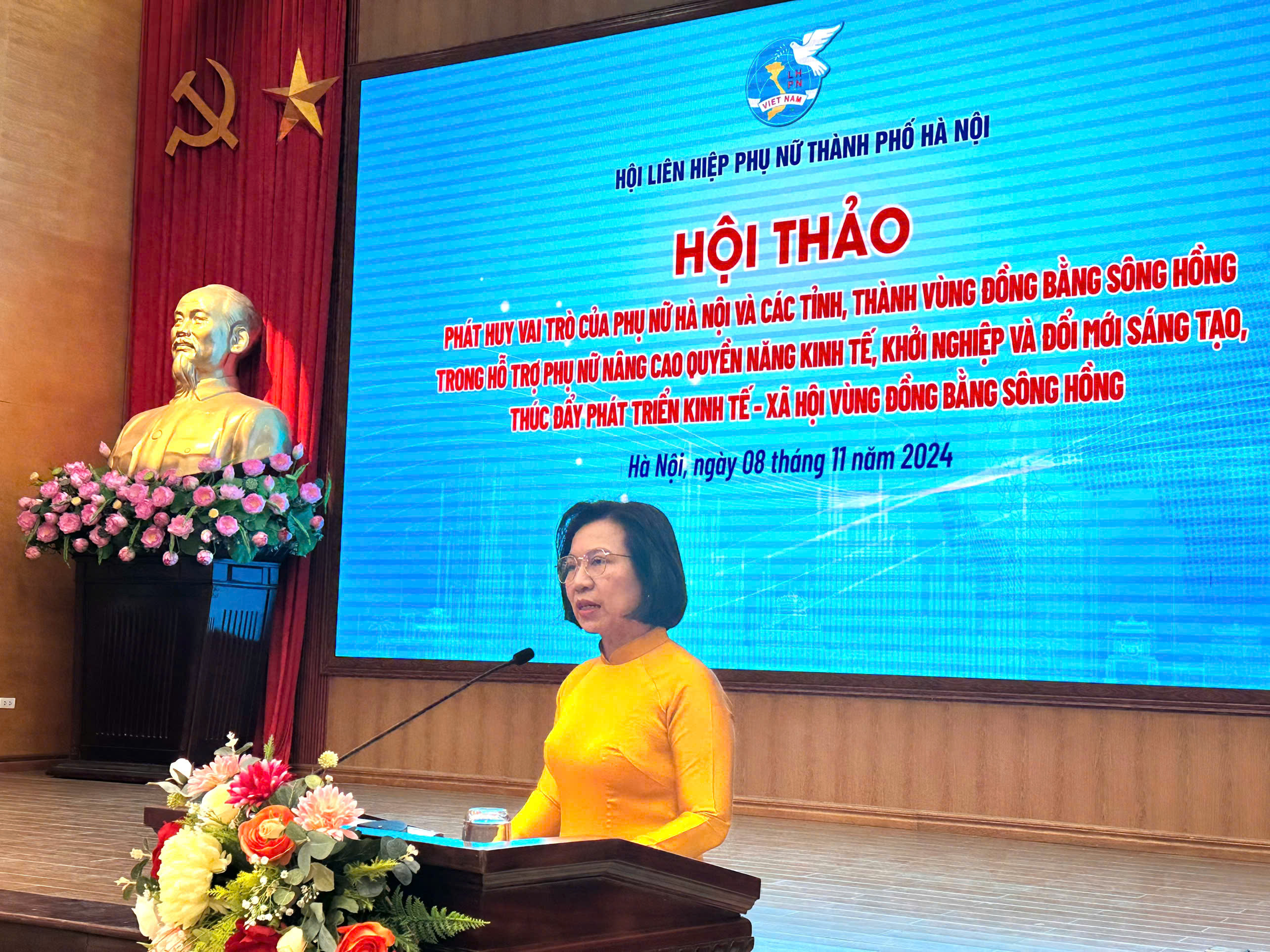 Bàn giải pháp giúp phụ nữ vùng đồng bằng sông Hồng kết nối, phát triển kinh tế - ảnh 4