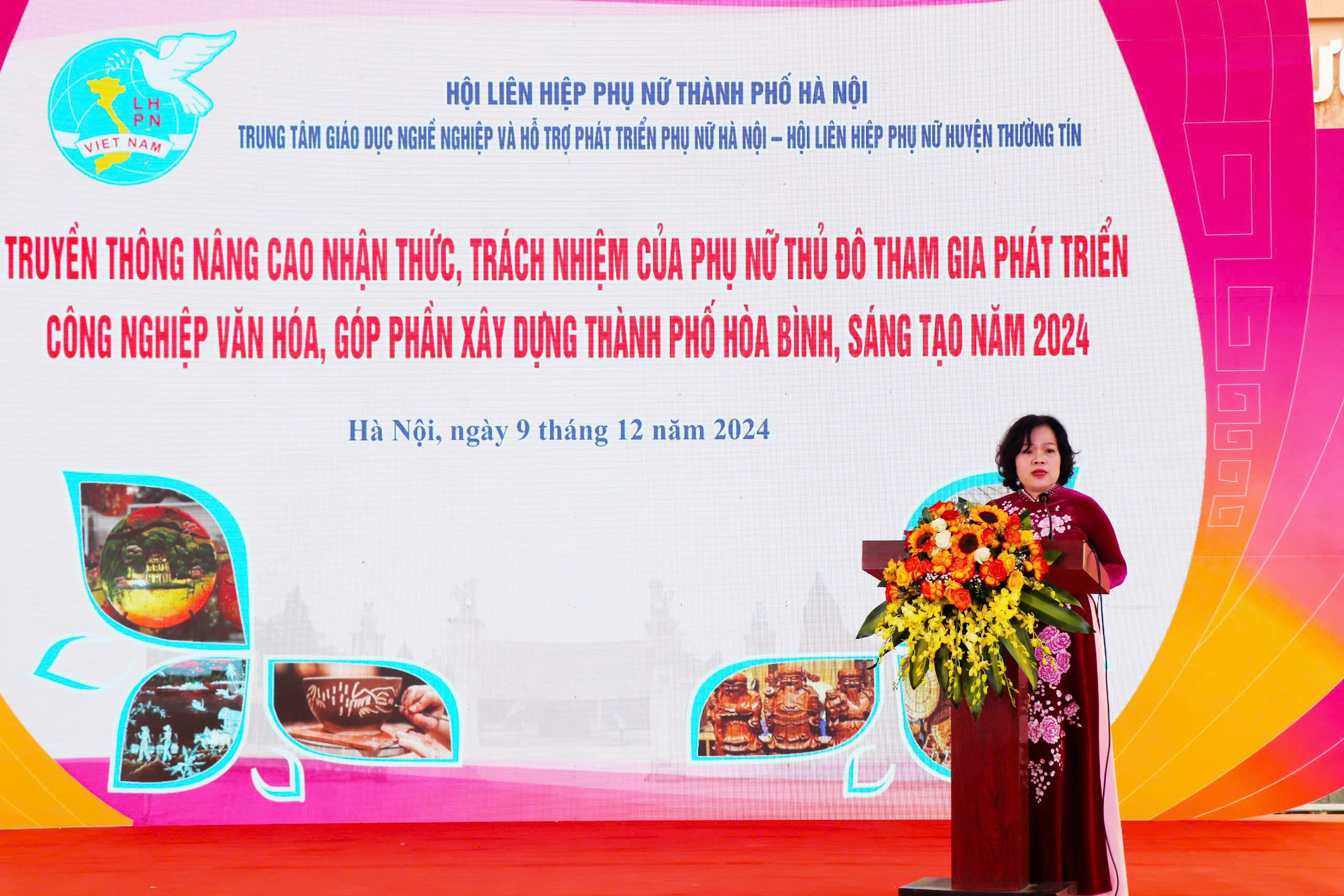 Nâng cao nhận thức, trách nhiệm của phụ nữ Thủ đô xây dựng thành phố hòa bình, sáng tạo - ảnh 2