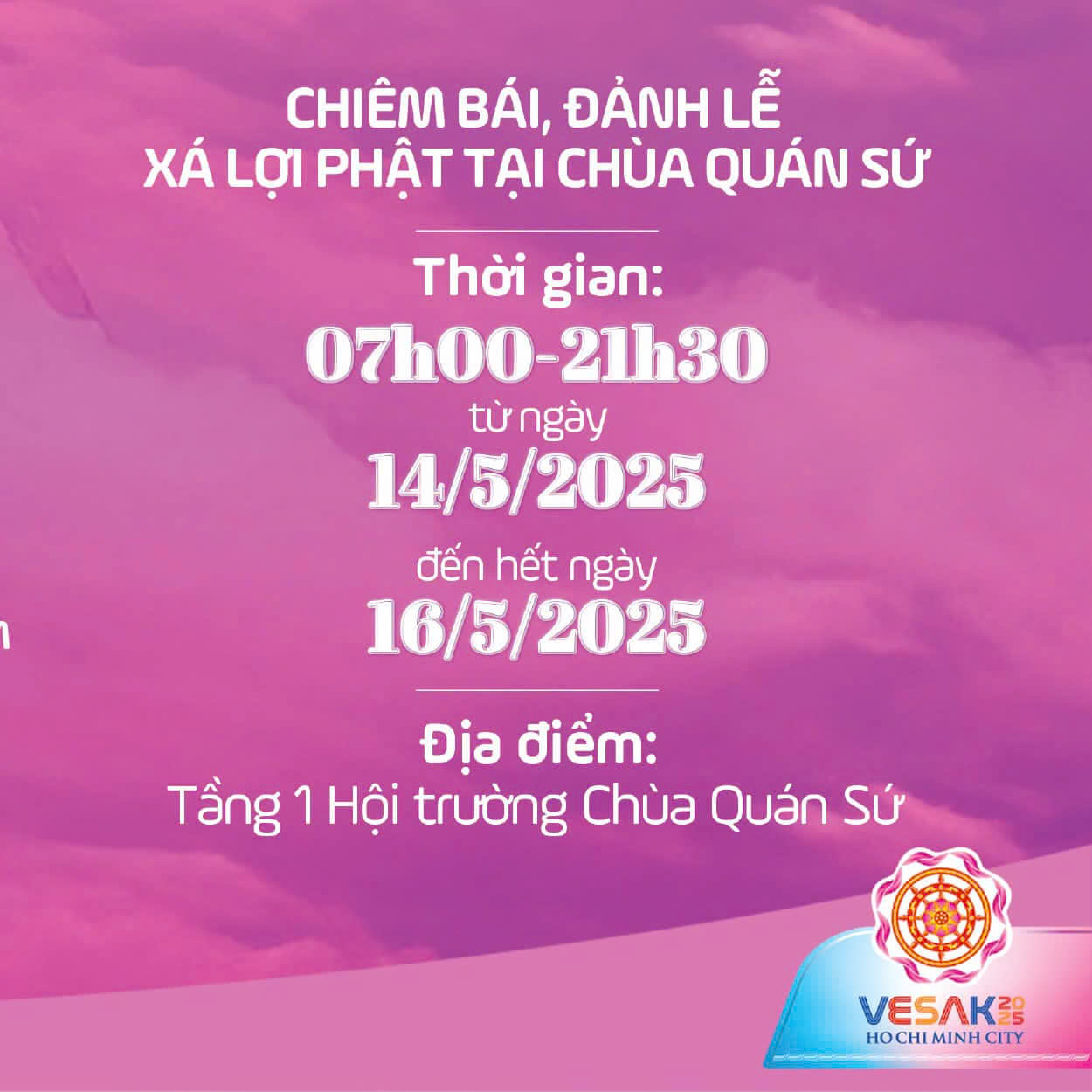 Lịch trình cung rước. chiêm bái xá lợi Đức Phật ở Hà Nội - ảnh 3