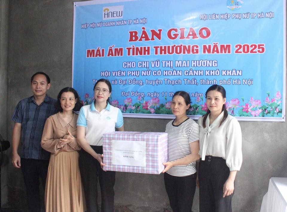 Thêm một mái ấm đến với hội viên phụ nữ khó khăn huyện Thạch Thất - ảnh 3