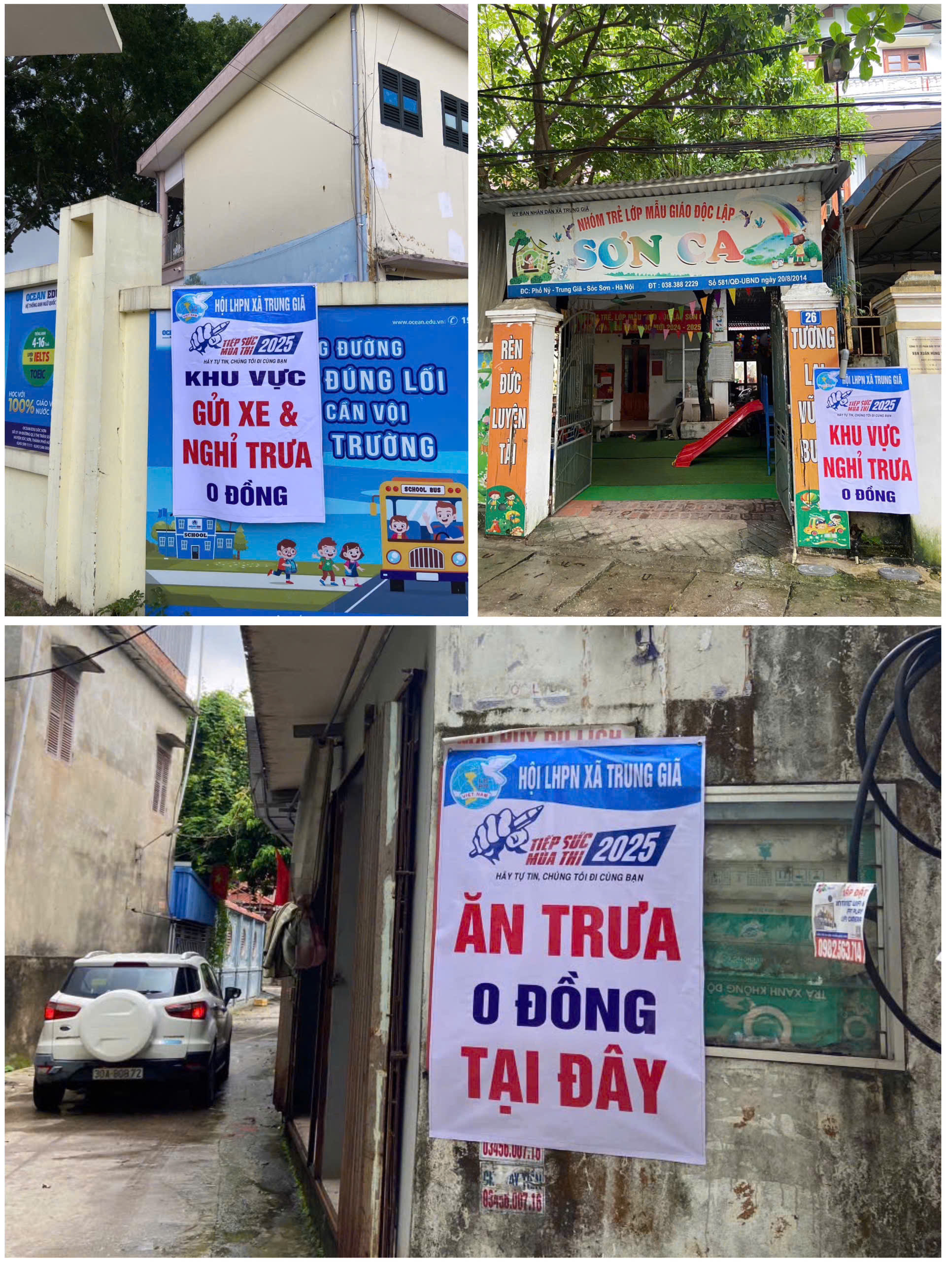 “Bữa ăn trưa 0 đồng” tiếp sức mùa thi nơi ngoại ô Hà Nội - ảnh 1