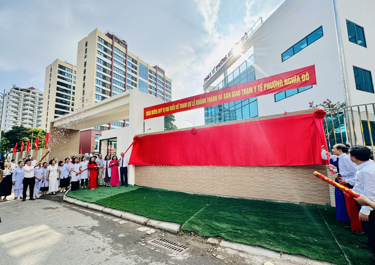 Thành lập Trạm Y tế phường Nghĩa Đô - ảnh 2