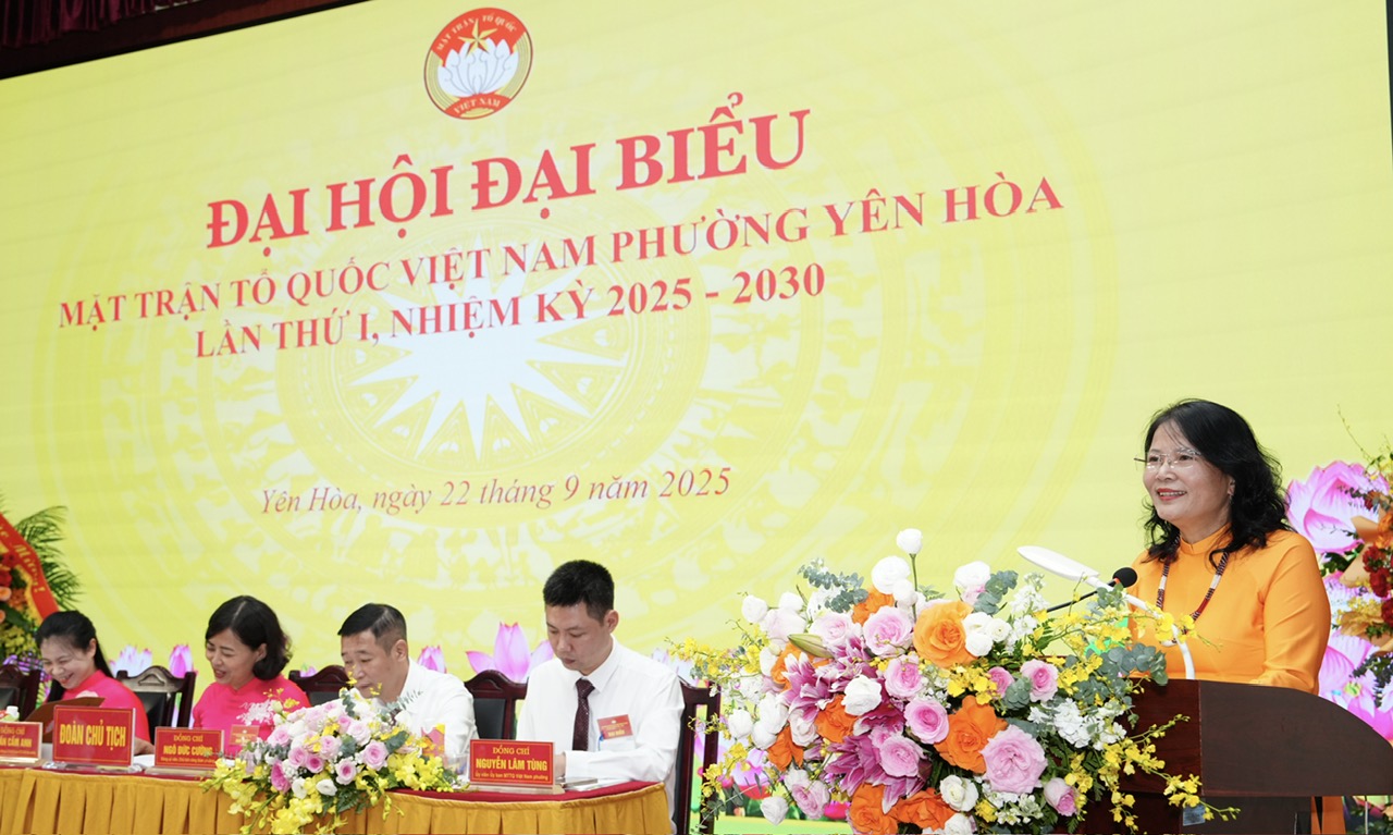 Mặt trận phường Yên Hoà xây dựng 6 chương trình trọng tâm nhiệm kỳ mới - ảnh 2