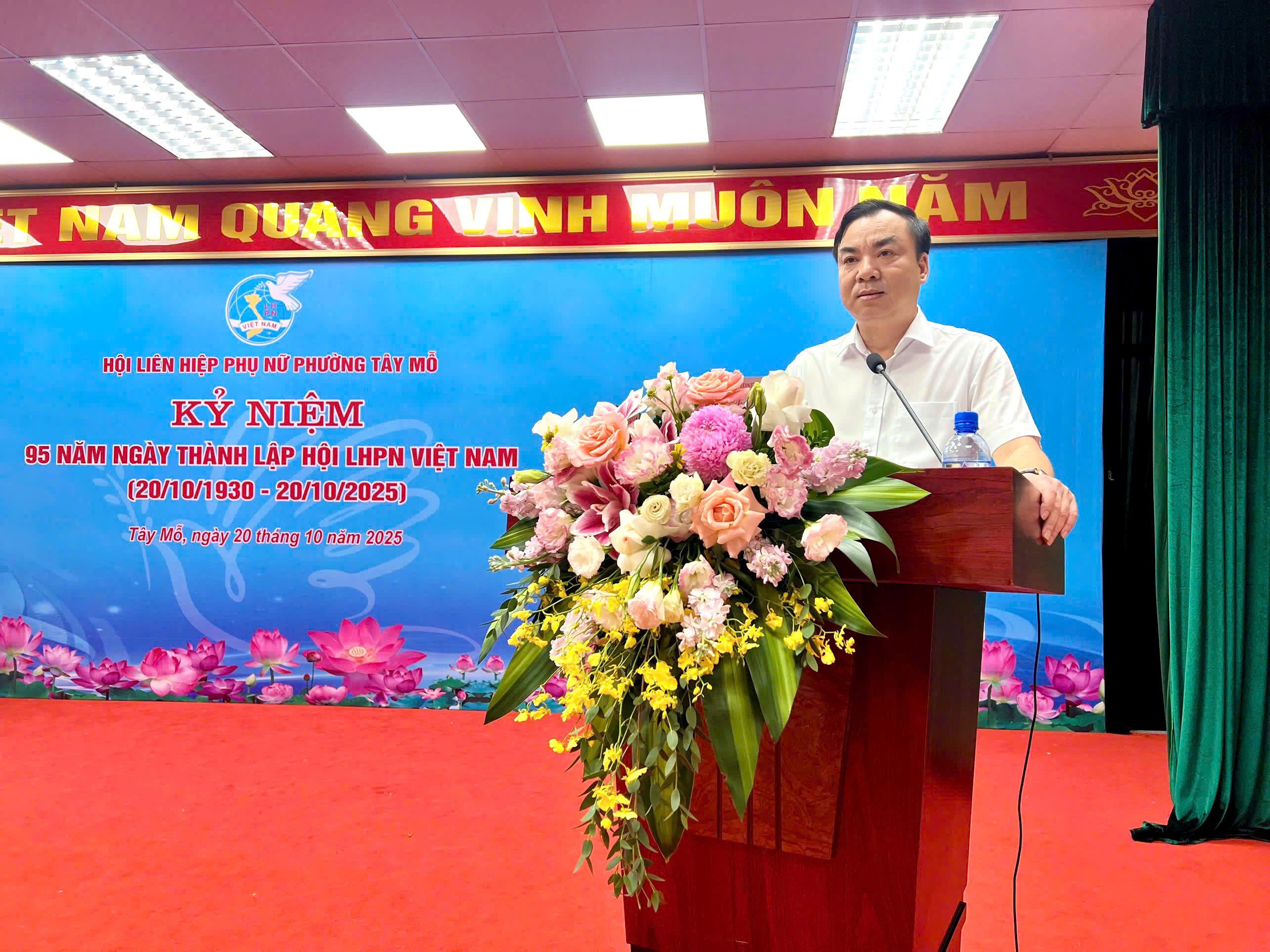 Hội LHPN phường Tây Mỗ kỷ niệm 95 năm ngày thành lập Hội LHPN Việt Nam - ảnh 2