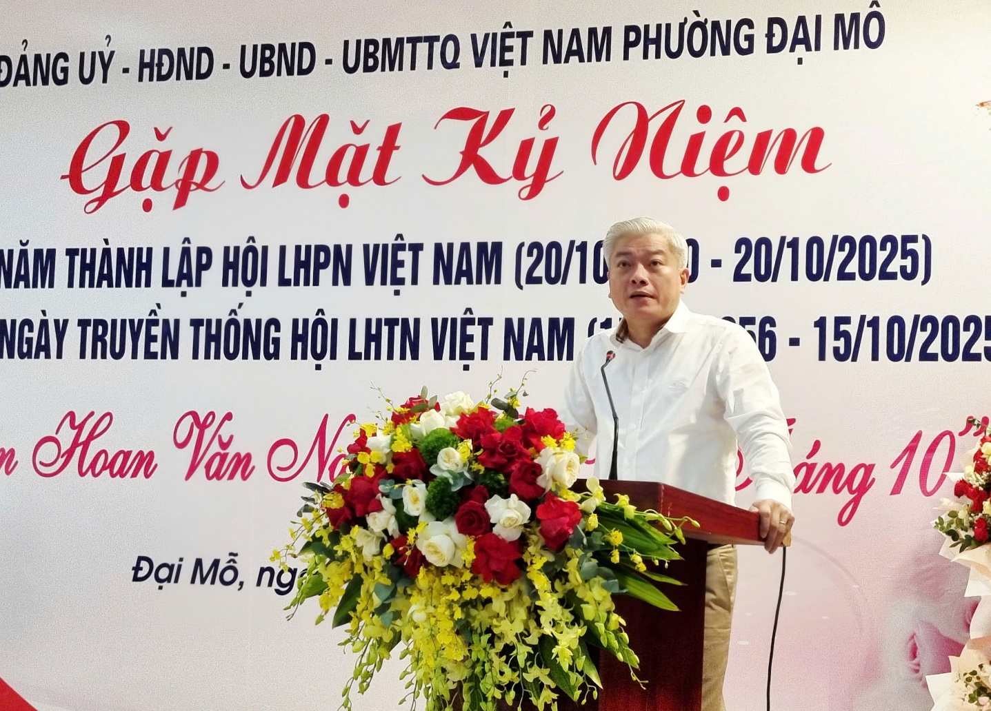 Hội LHPN phường Đại Mỗ liên hoan văn nghệ “Giai điệu tháng 10“ - ảnh 2
