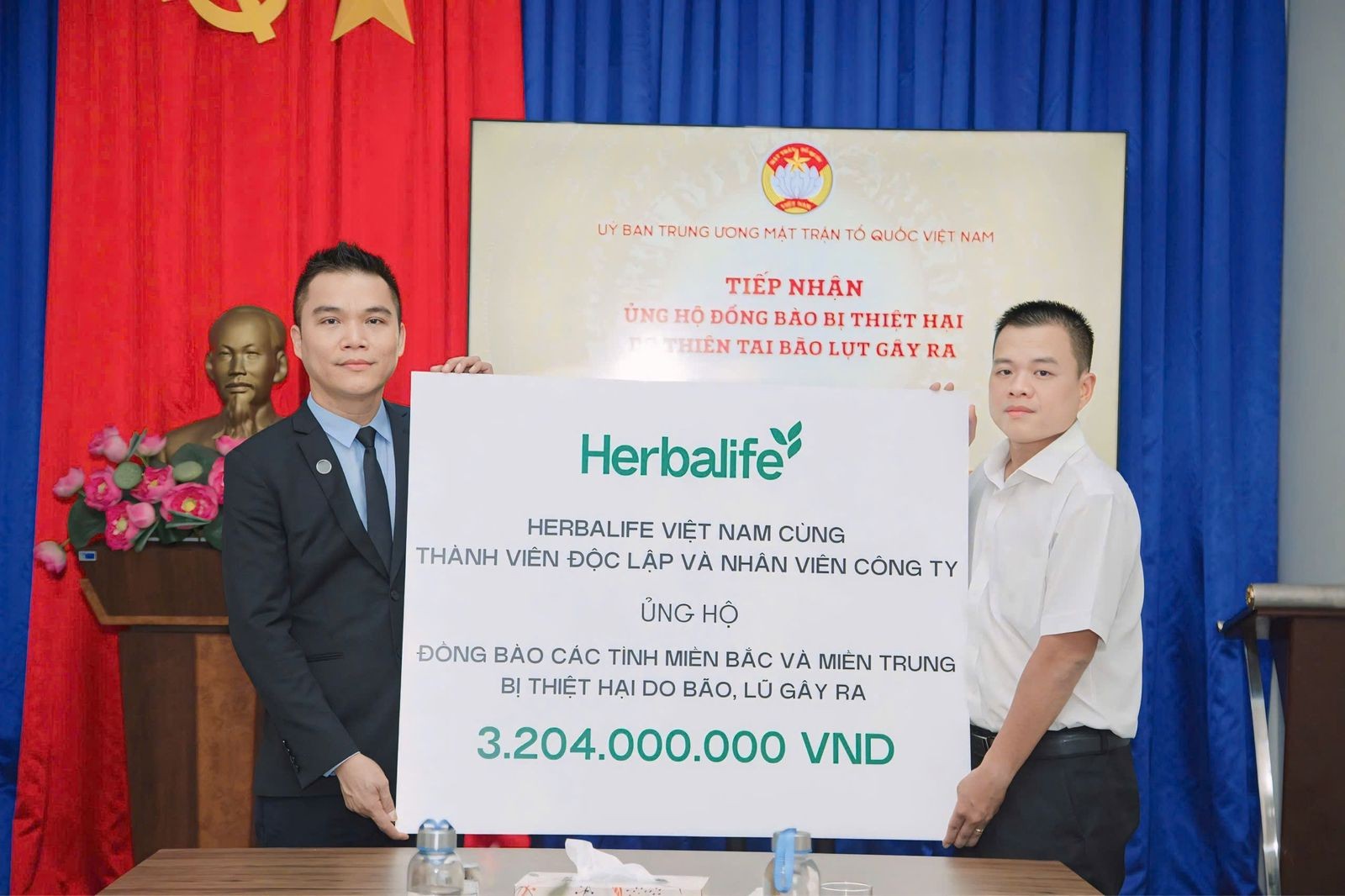 Hơn 3,2 tỷ hỗ trợ đồng bào miền Bắc và miền Trung bị thiệt hại do bão - ảnh 1