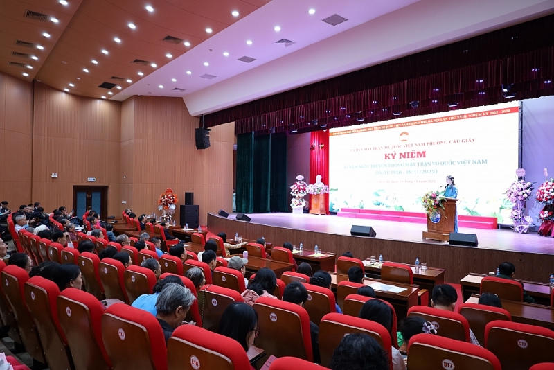 95 cá nhân tiêu biểu trong công tác Mặt trận phường Cầu Giấy - ảnh 1