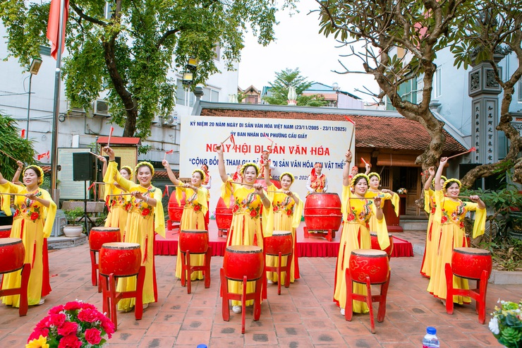 Phường Cầu Giấy tổ chức Ngày hội Di sản văn hóa năm 2025 - ảnh 1