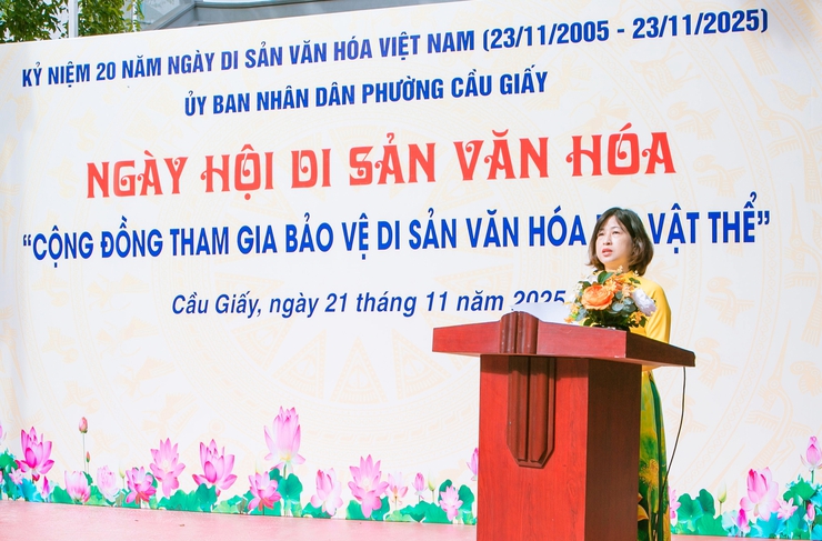 Phường Cầu Giấy tổ chức Ngày hội Di sản văn hóa năm 2025 - ảnh 2