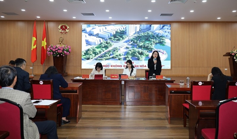 Tổ chức hội nghị phản biện đối với dự thảo Đề án “Không gian văn hóa Cầu Giấy” - ảnh 1