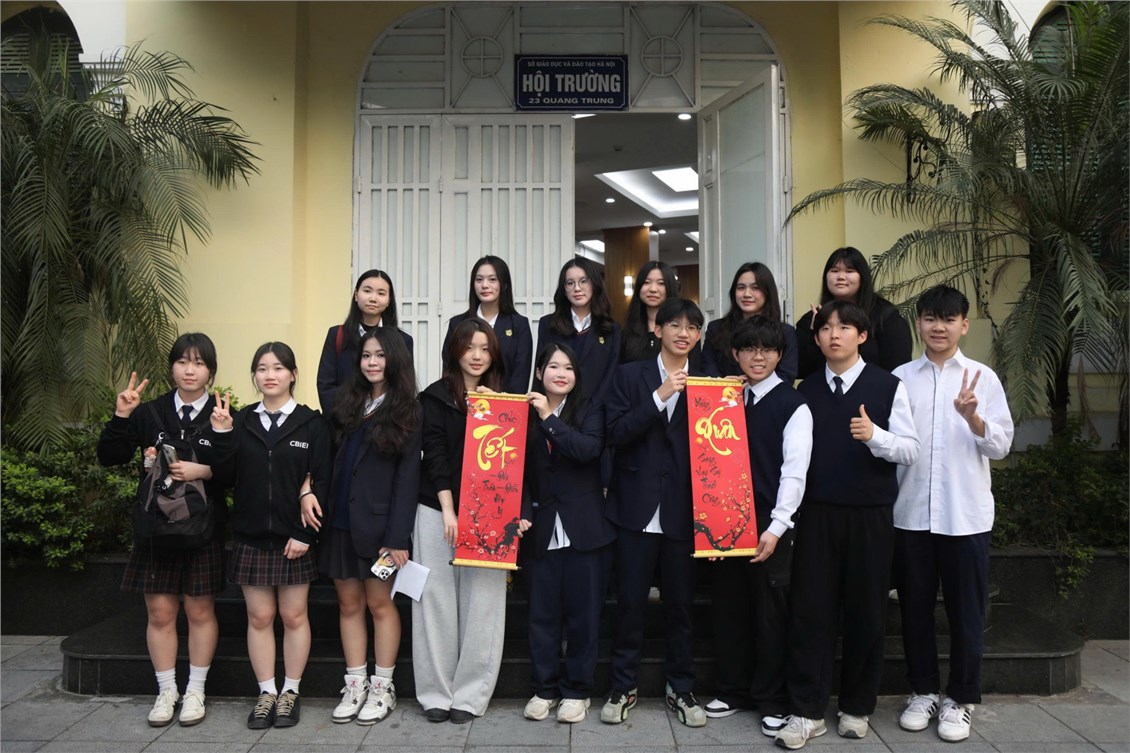 Đoàn học sinh Hàn Quốc học tập, giao lưu tại Hà Nội - ảnh 3