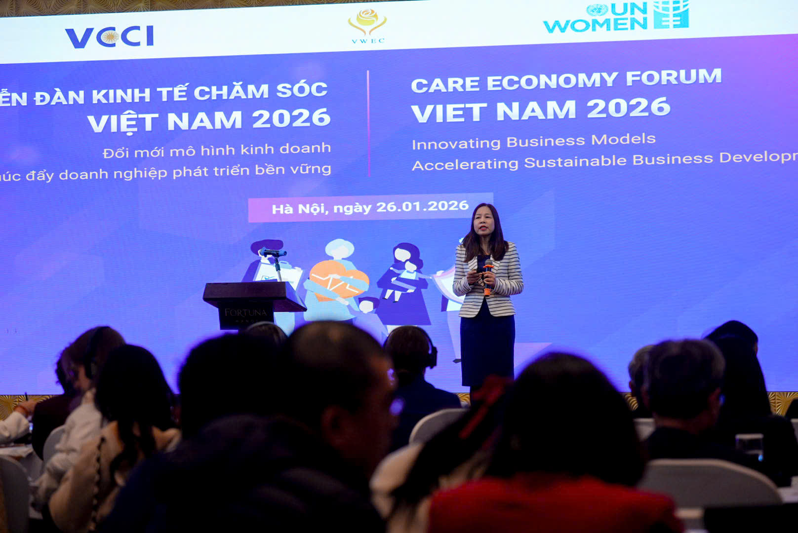 Kinh tế chăm sóc góp phần nhẹ gánh cho phụ nữ - ảnh 1