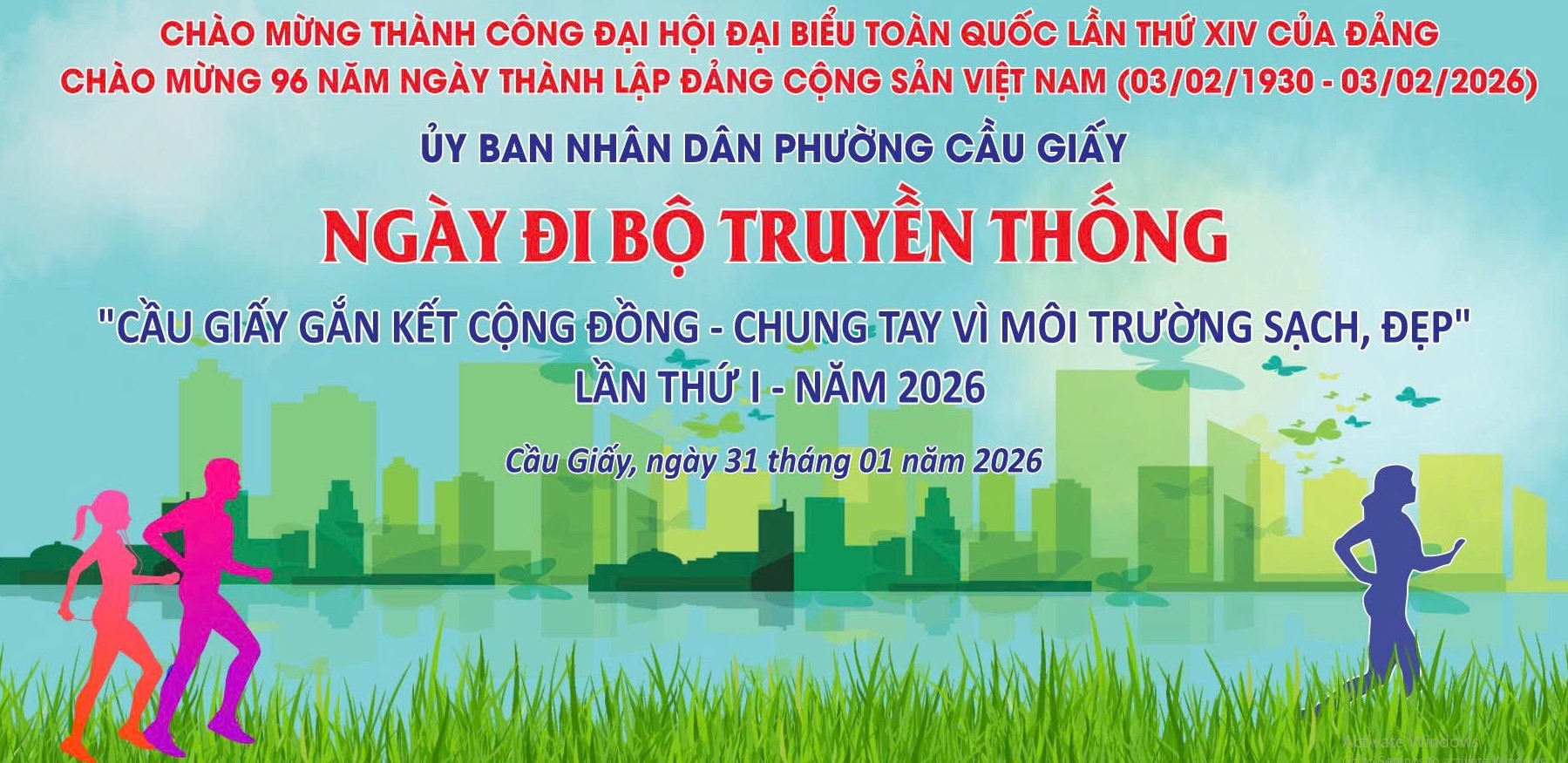 Phường Cầu Giấy tổ chức Ngày đi bộ truyền thống - ảnh 1