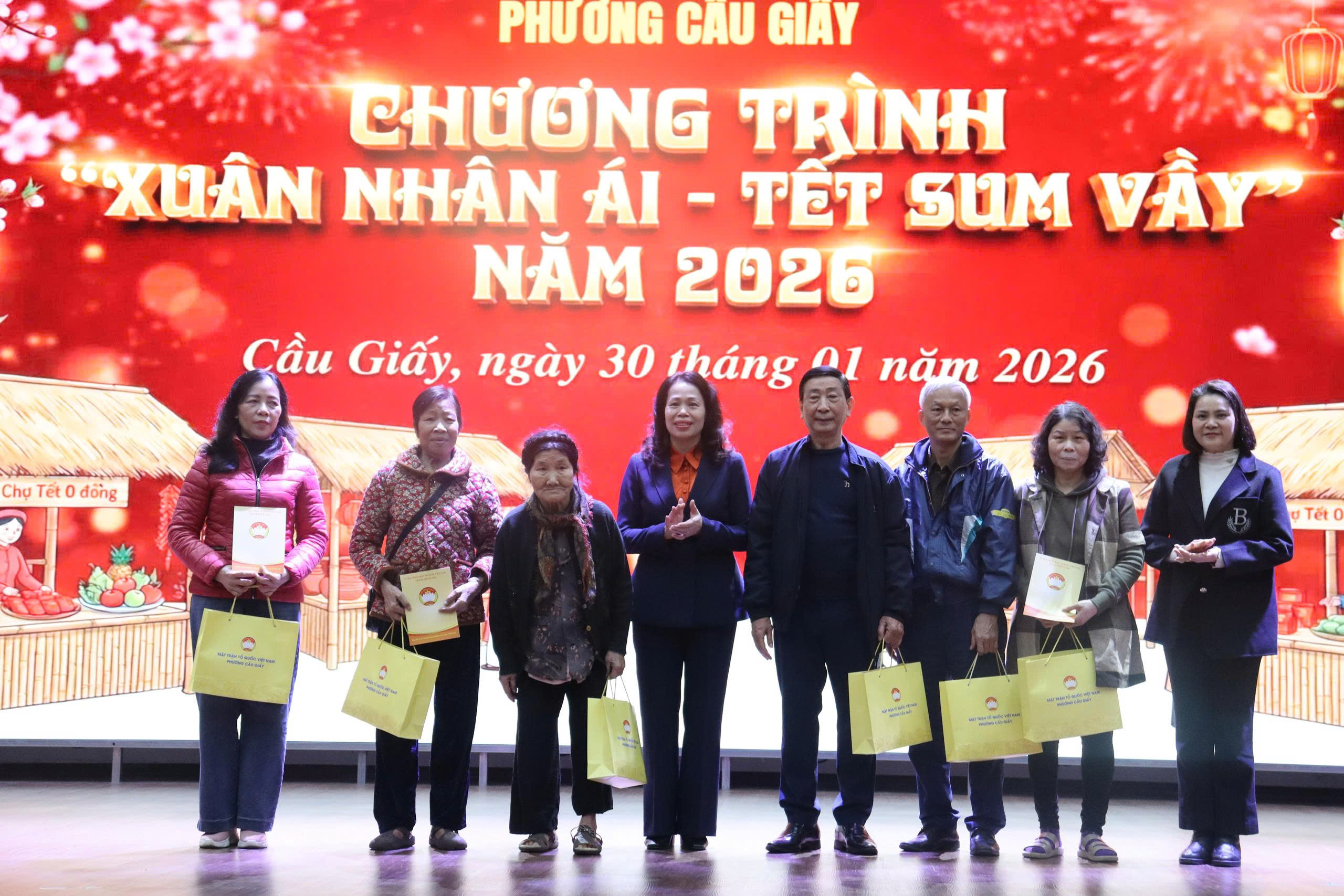 Phường Cầu Giấy tổ chức chương trình “Xuân Nhân Ái – Tết Sum Vầy năm 2026” - ảnh 3