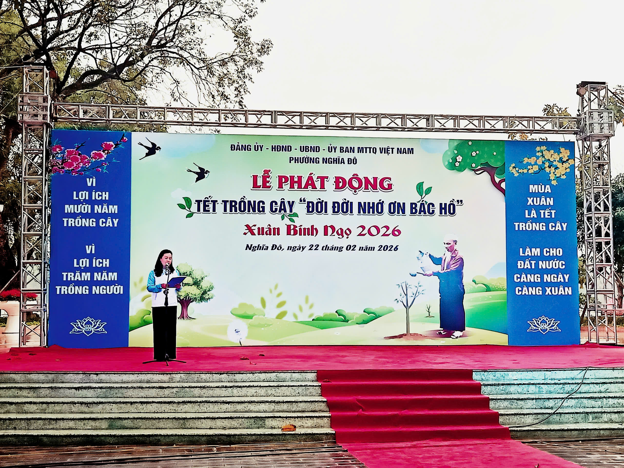 Phụ nữ Thủ đô hưởng ứng Tết trồng cây - ảnh 3