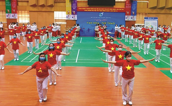 Lan tỏa nét đẹp Phụ nữ Thủ đô chào mừng SEA Games 31 - ảnh 1
