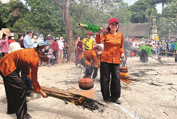 Phụ nữ Thủ đô thực hiện tốt nếp sống, lối sống văn hóa chào mừng SEA Games 31 - ảnh 2