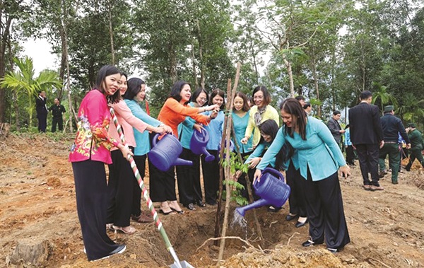 Lan tỏa phong trào “Tết trồng cây nhớ ơn Bác Hồ” - ảnh 3