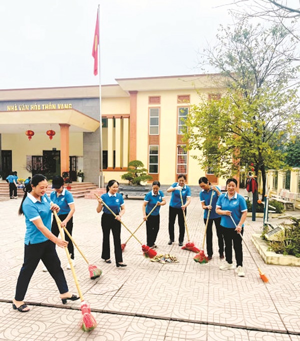 Góp sức xây dựng nông thôn mới nâng cao, kiểu mẫu - ảnh 2