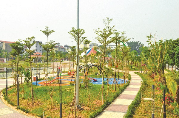 Diện mạo mới của những công viên tạo không gian đáng sống ở Thủ đô - ảnh 2