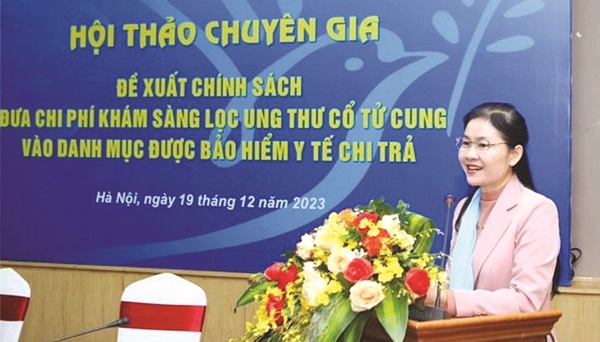 Vận động đưa chi phí khám sàng lọc ung thư cổ tử cung vào danh mục bảo hiểm y tế chi trả - ảnh 1