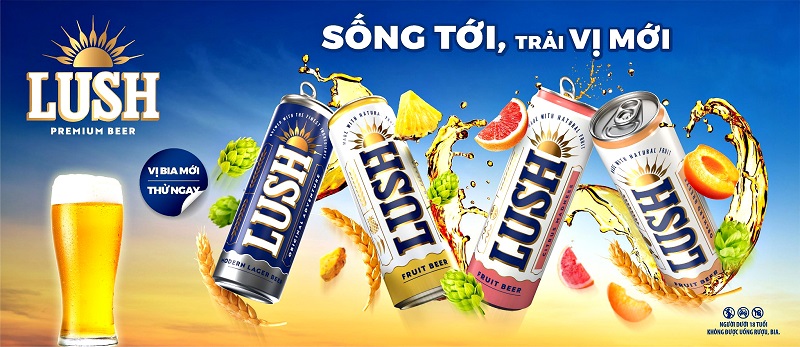 Giới trẻ “truy lùng” LUSH - bia trái cây hoàn toàn mới của Masan - ảnh 1