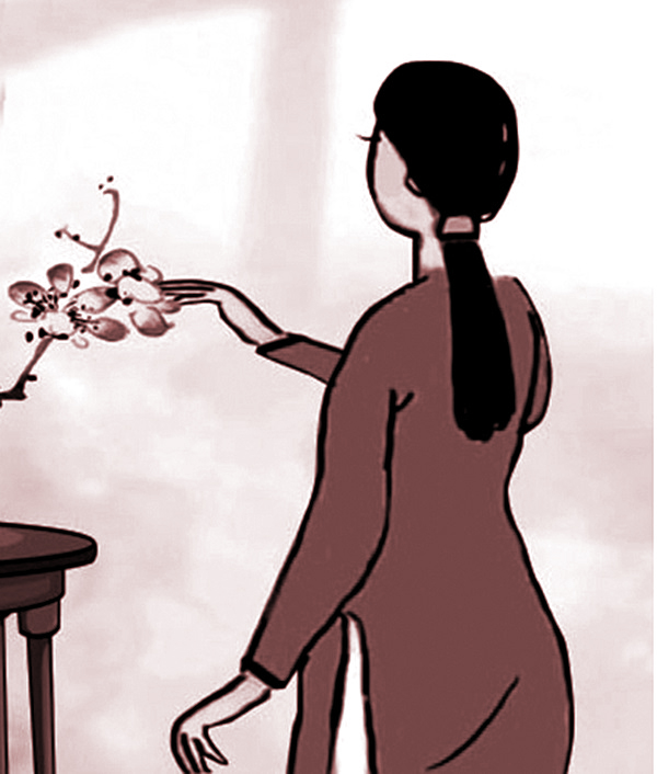 Nhánh xuân dịu dàng - ảnh 1