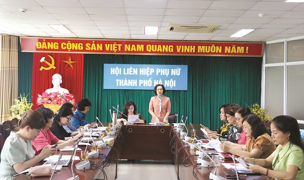 Các cấp Hội Phụ nữ Hà Nội: Tập trung thực hiện đánh giá Sơ kết giữa nhiệm kỳ - ảnh 1