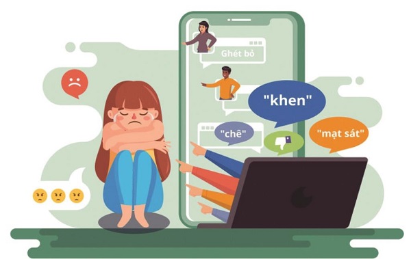 Bình luận khiếm nhã, phản cảm trên mạng xã hội có thể bị truy cứu trách nhiệm hình sự - ảnh 1