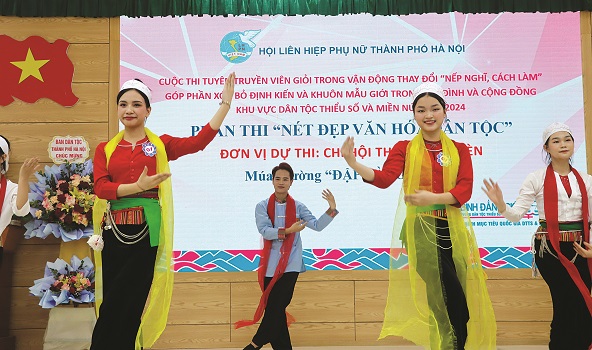 Thay đổi “nếp nghĩ, cách làm” cho phụ nữ vùng dân tộc thiểu số - ảnh 1