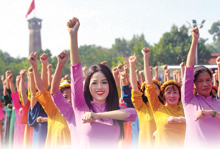 Phụ nữ Thủ đô - những “sứ giả” lan tỏa giá trị hòa bình, sáng tạo - ảnh 2